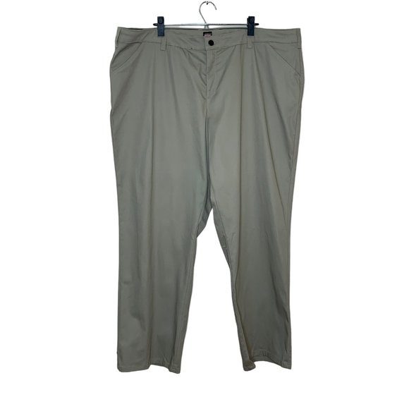 Dickies Women's Stretch Twill Relaxed Khaki Pants Work Uniform Women's Size 22 - Picture 1 of 8